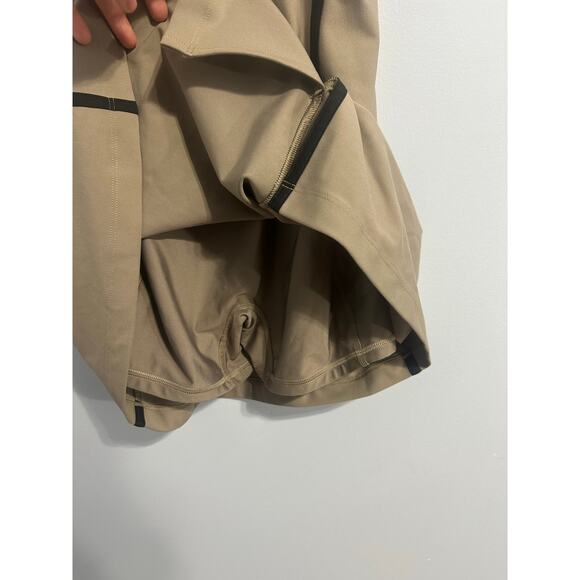 Abercrombie YPB SculptLux Mini Dress Oat and Black Sz S Athletic Dress Great! - Picture 6 of 9